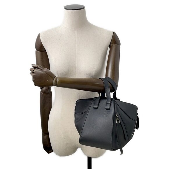 LOEWE hammock Size compact Leather Black A538H13X10 - Picture 4 of 14